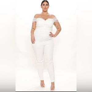 Women’s White Jumpsuit